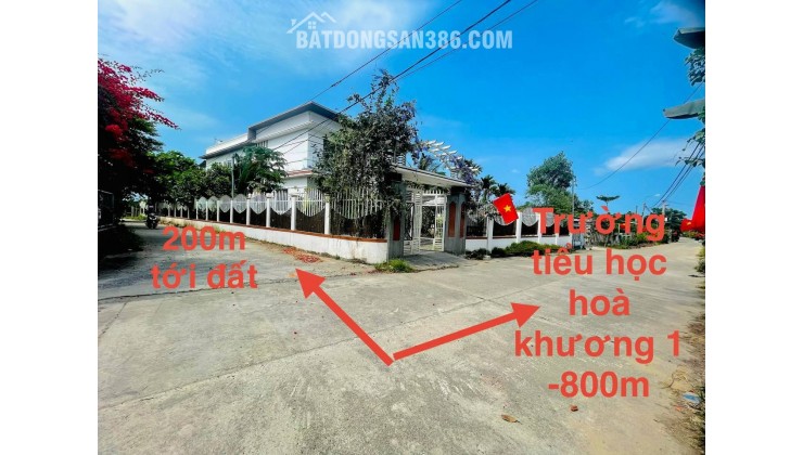 Đất ven Đà Nẵng - Gần TDC Hoà Khương sát trục vành đai